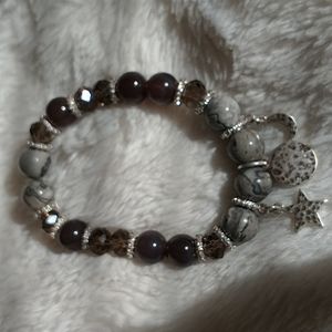 Sun, moon, star bracelet